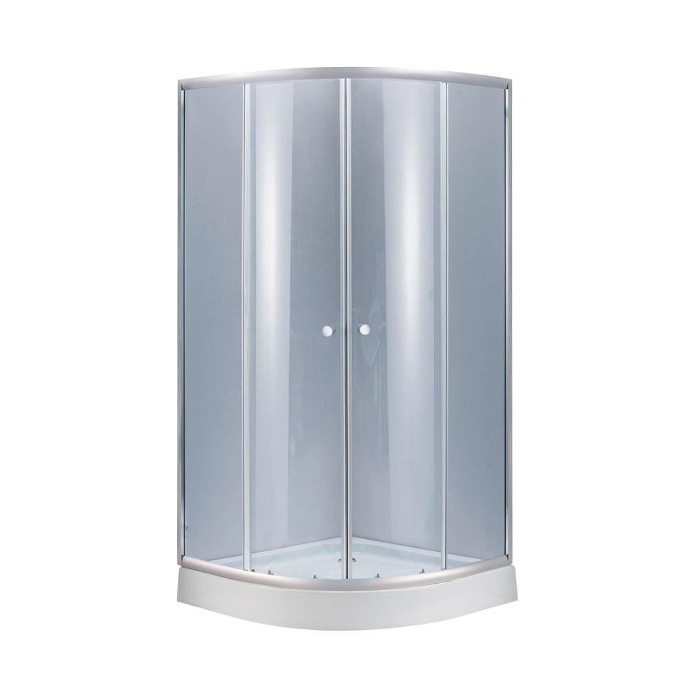 Душова кабіна Lidz Latwa SC90x90.SAT.LOW.GR скло тоноване 4 мм (SD00039848)