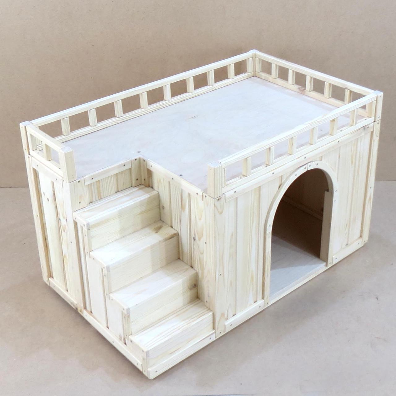 Будка для собаки з дерева Галіко Бланже (БДК-001201) - фото 3