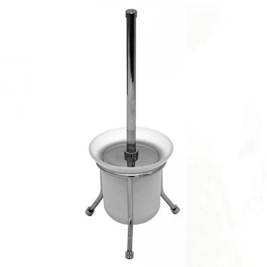 Йоржик для унітазу Frap F905 Хром (126710) Йоржик для унітазу Frap F905 Хром (126710)