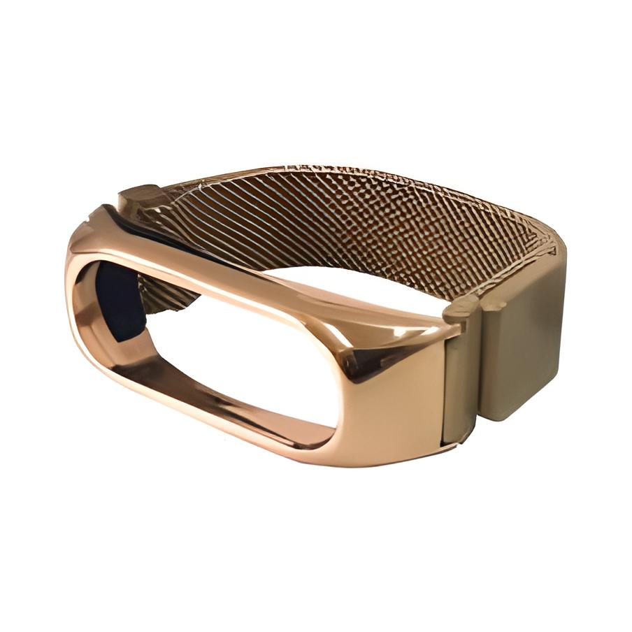 Ремешок для фитнес браслета Xiaomi Mi Band 3 4 Milanese Loop Lemon Gold