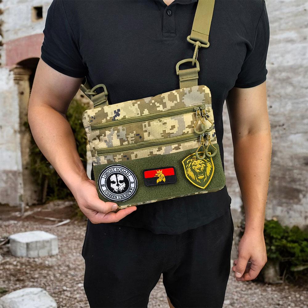 Сумка нагрудная тканевая (521250) - фото 25 Сумка нагрудная тканевая (521250) - фото 25