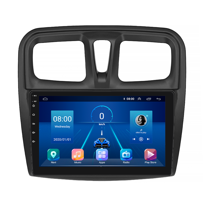 Автомагнитола штатная Lesko 4G/GPS/Wi-Fi для Renault Logan II Рестайлинг 2018-2/32Gb 10" (1629667598)