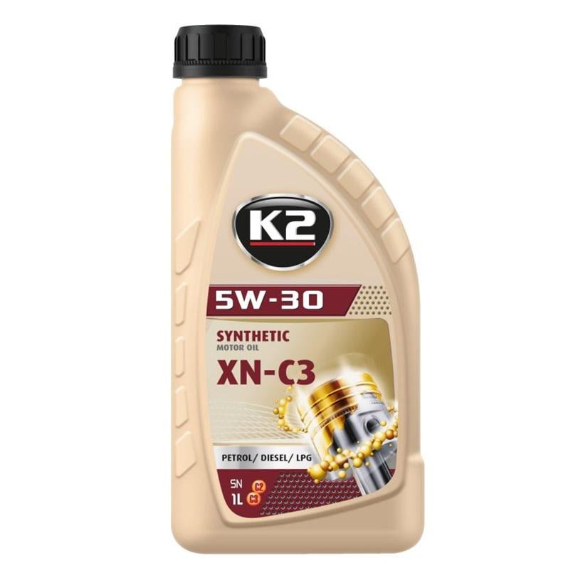 Масло моторное K2 Synthetic SN XN-C3 5W-30 1л