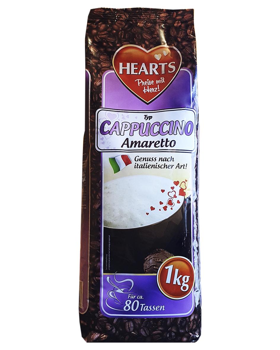 Капучино Hearts Cappuccino Amaretto Харт Капучино Амаретто 1 кг