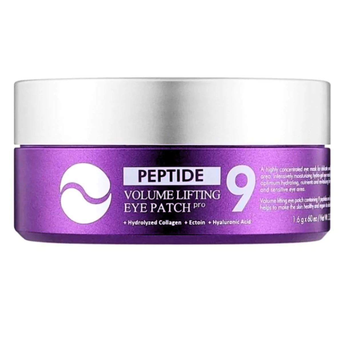 Патчі гідрогелеві з ліфтінг ефектом MEDIPEEL Peptide 9 Volume Lifting Eye Patch Pro 60 шт. (8809941821673)