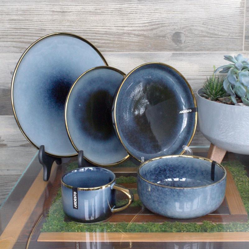 Сервиз из керамической посуды Ardesto Andria на 30 пр. - фото 2 Сервиз из керамической посуды Ardesto Andria на 30 пр. - фото 2