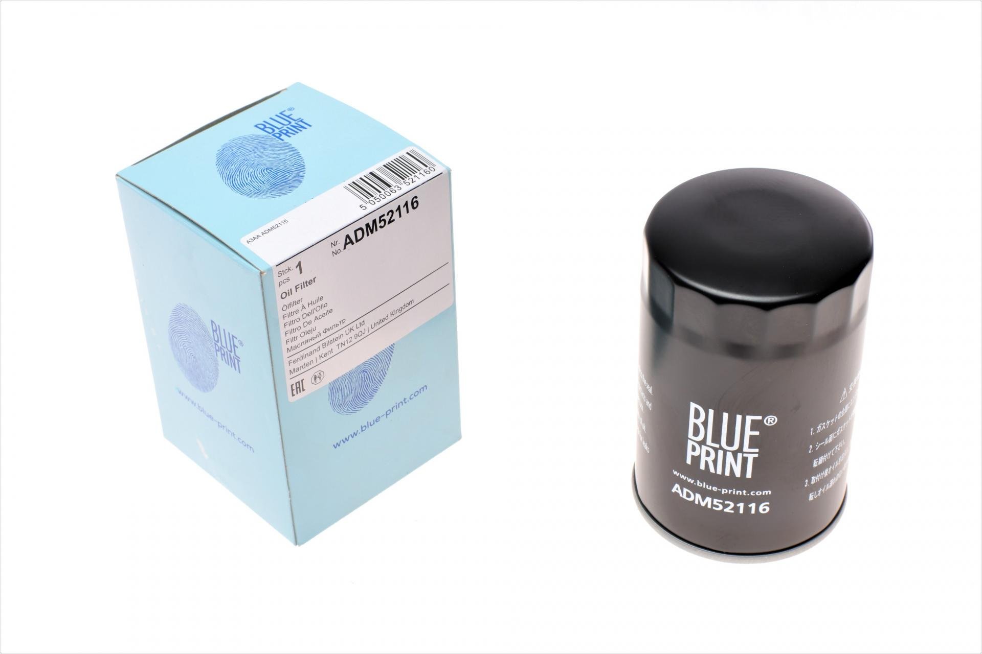 Фильтр масляный BLUE PRINT для Mazda CX-9 3,7 V6 24V 07-16 (ADM52116)