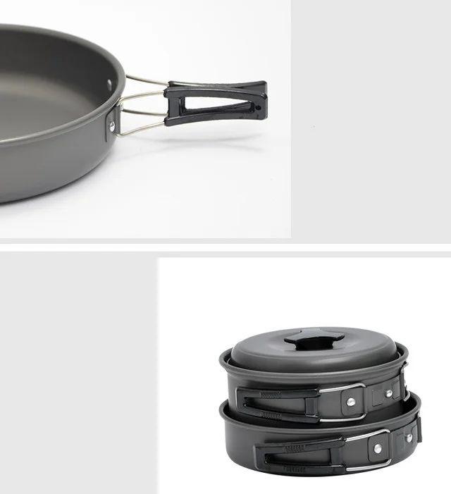 Набір посуду DS-200 MA-75 алюмінієвий для кемпінгу - фото 3 Набір посуду DS-200 MA-75 алюмінієвий для кемпінгу - фото 3