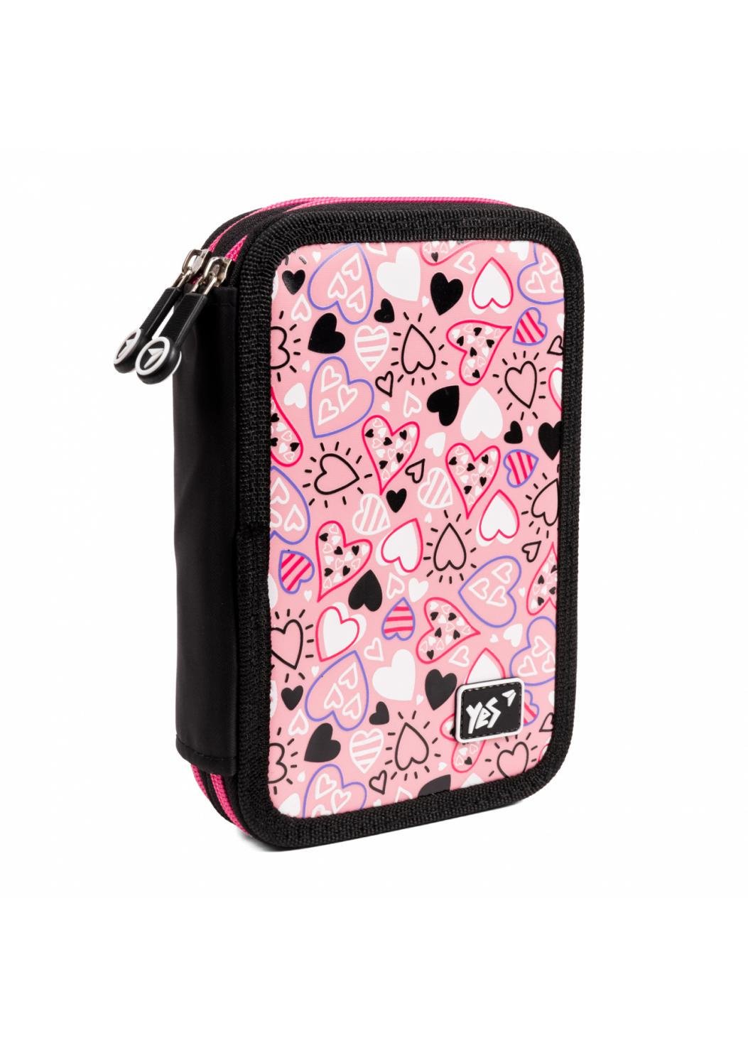 Пенал твердый YES двойной HP-01 My Heart (533554)