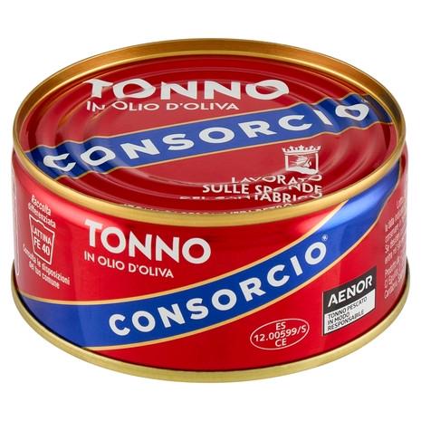 Тунец Tonno Consorcio в оливковом масле 165 г