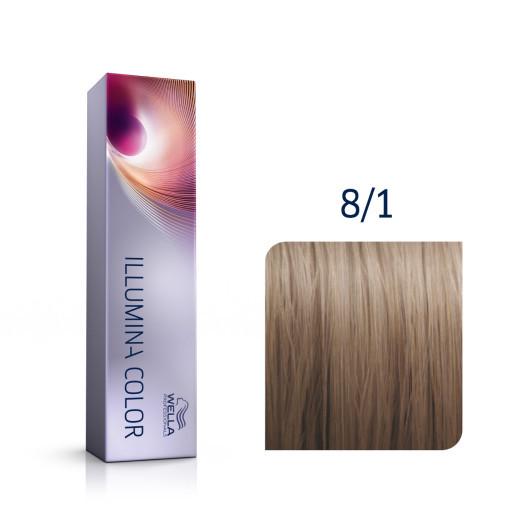 Крем-фарба для волосся Wella Professionals Illumina Color 8/1 Opal-essence - фото 3