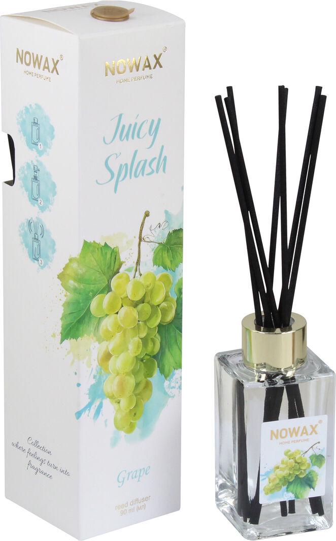 Ароматизатор Nowax Juicy Splash Grapes жидкий в банке 90 мл (NX00173) Ароматизатор Nowax Juicy Splash Grapes жидкий в банке 90 мл (NX00173)
