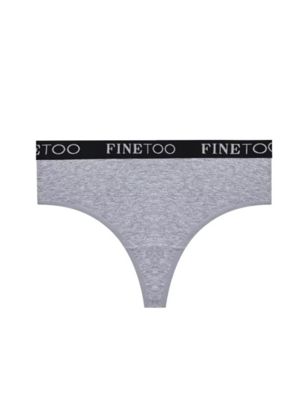 Трусики стринги женские хлопковые Good Shape M Серый (1990-44-01) - фото 8 Трусики стринги женские хлопковые Good Shape M Серый (1990-44-01) - фото 8