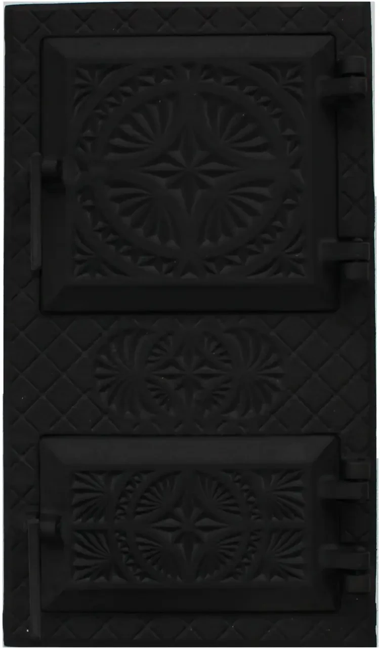 Дверцята спарені топочні/піддувальні чавунні Вікторія 505х290 мм - фото 6 Дверцята спарені топочні/піддувальні чавунні Вікторія 505х290 мм - фото 6