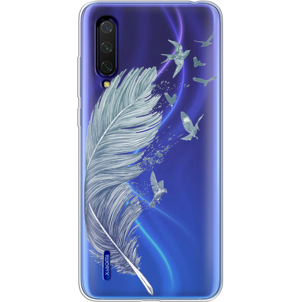 Чехол BoxFace Xiaomi Mi 9 Lite Feather Прозрачный силикон (38311-cc38-38311)