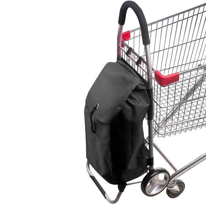 Сумка-тележка ShoppingCruiser Foldable 40 л Black (927297) - фото 10