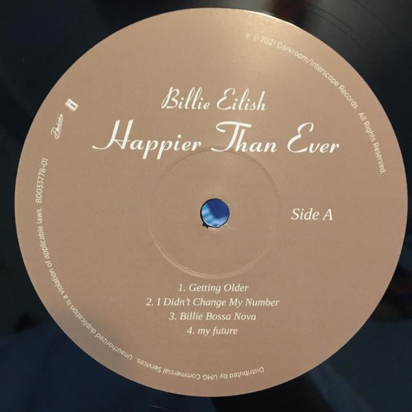 Вінілові платівки LP Billie Eilish HAPPIER THAN EVER - фото 4