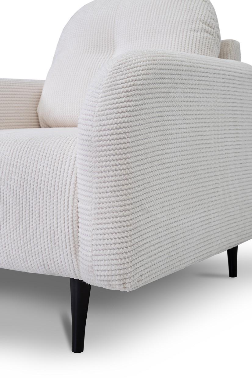 Мягкое кресло Perfect Home Cloud из натурального дерева/ДСП/ткань Elma 04 Белый (49731) - фото 7 Мягкое кресло Perfect Home Cloud из натурального дерева/ДСП/ткань Elma 04 Белый (49731) - фото 7