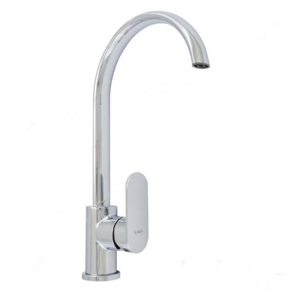 Змішувач для кухні Udis LOB4-A128 одноважільний високий Хром