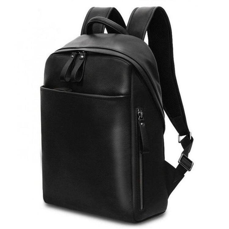 Городской рюкзак мужской Royal Bag B3-1663A кожаный Черный (526)