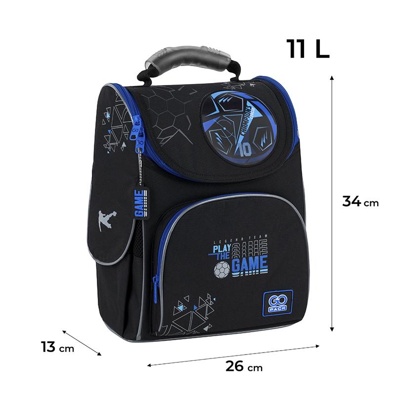Школьный каркасный рюкзак GoPack Education GO25-5001S-5 Play The Game с ортопедической спинкой (995155) - фото 6 Школьный каркасный рюкзак GoPack Education GO25-5001S-5 Play The Game с ортопедической спинкой (995155) - фото 6
