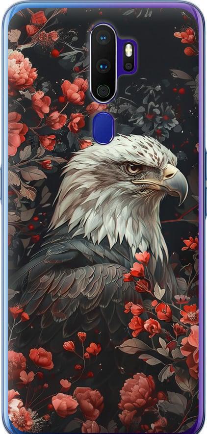 Чехол на Oppo A9 2020 Цветочный страж (6102t-1865-42517)