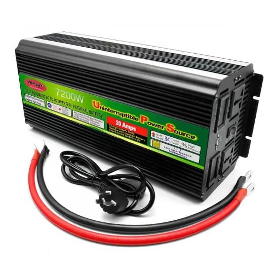 Инвертор Wimpex 7200 W 12V-220V UPS - фото 1