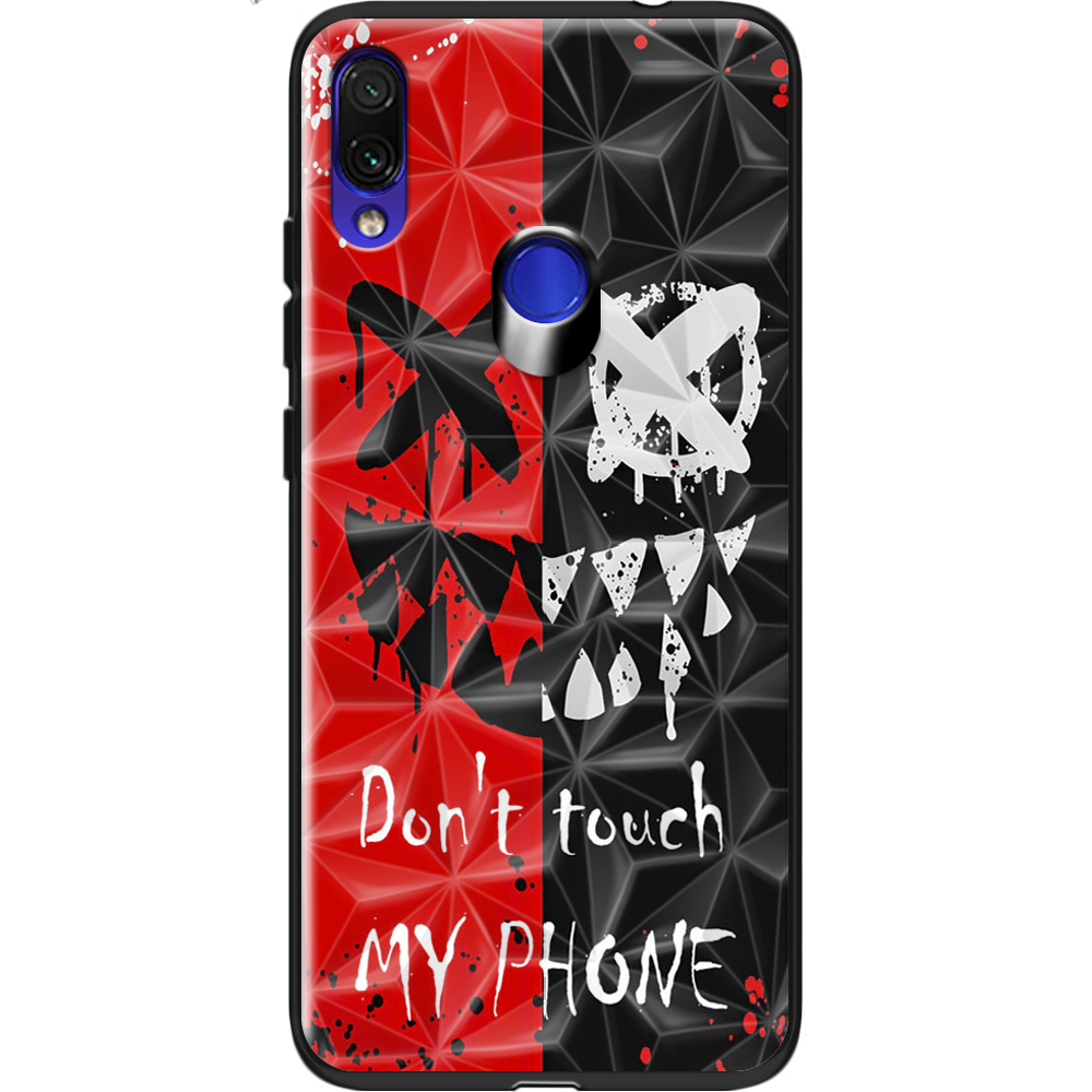 Чехол BoxFace Xiaomi Redmi Note 7 Bad Smile Черный силикон с призмой (36202-up2468-37871)