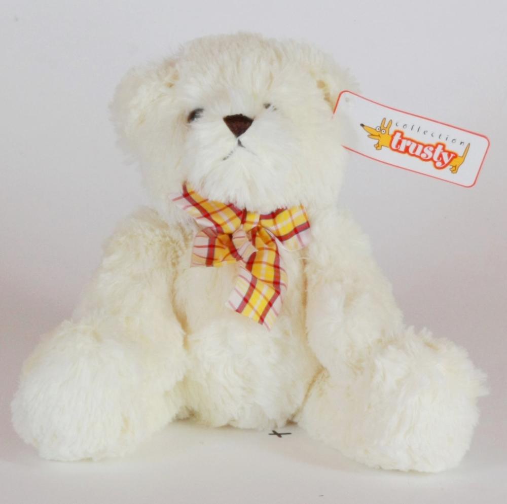 Мягкая игрушка A-Toys Мишка с бантом 30 см Белый (18A0002)