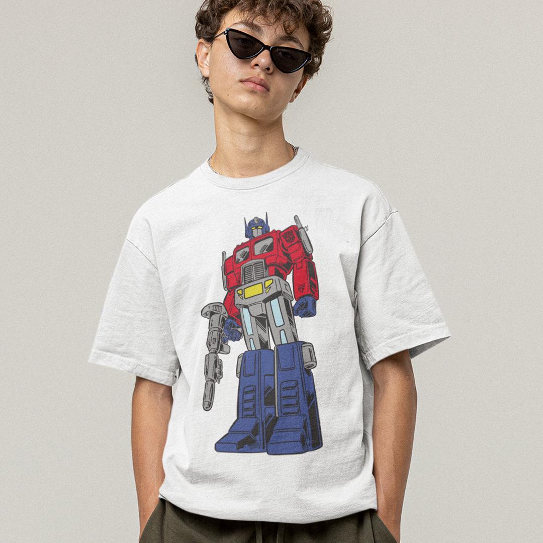 Футболка унисекс Transfomers Optimus Prime wht XS Белый (32701784)