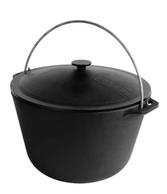 Котел чавунний Brizoll КТ06 6 л з кришкою (30226748)