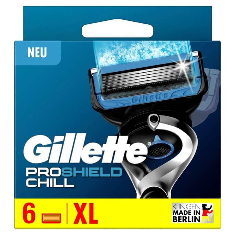 Картриджі змінні для гоління чоловічі Gillette Proshield Chill 6 шт. - фото 1