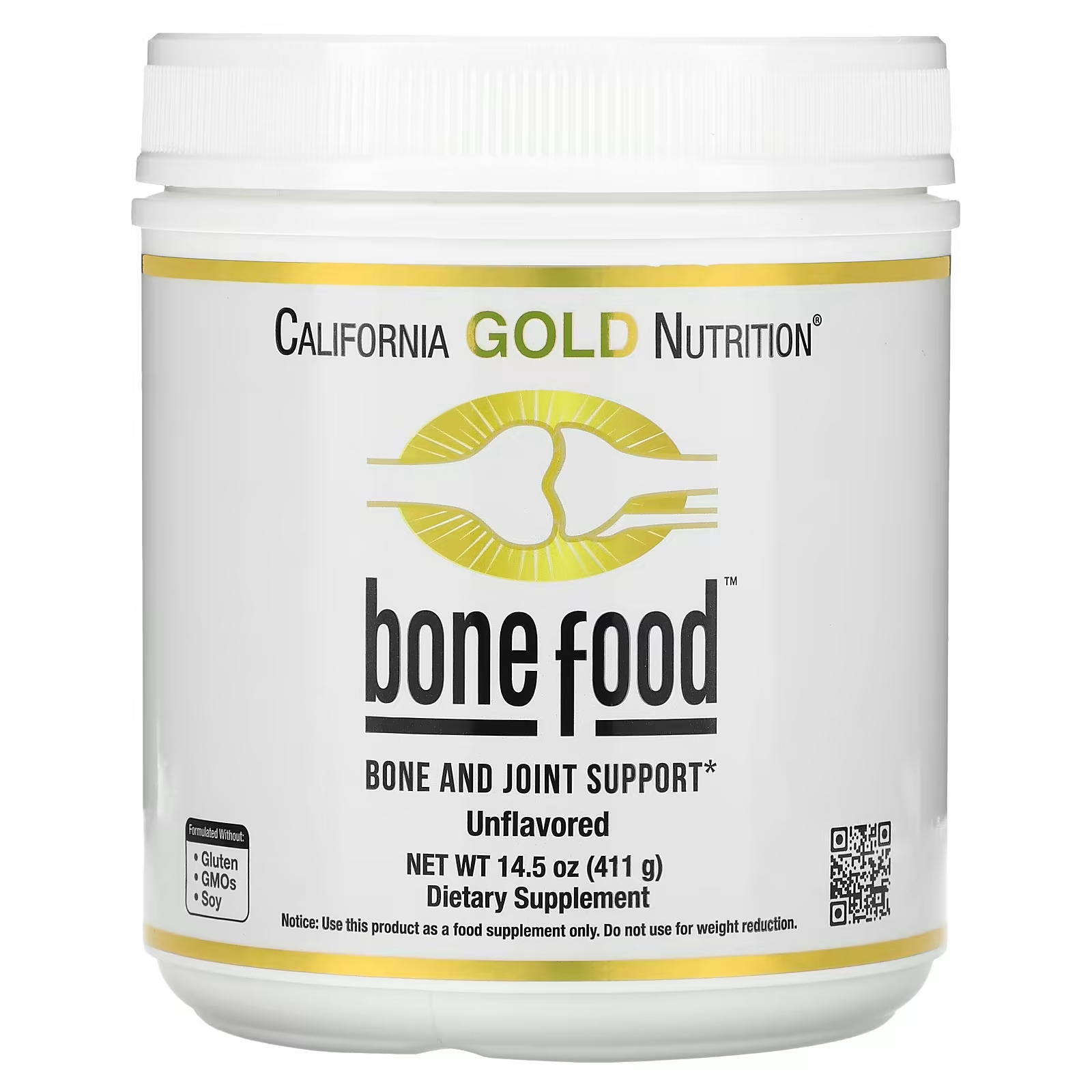 Натуральная добавка California Gold Nutrition Bone Food поддержка костей 411 г (23461691)
