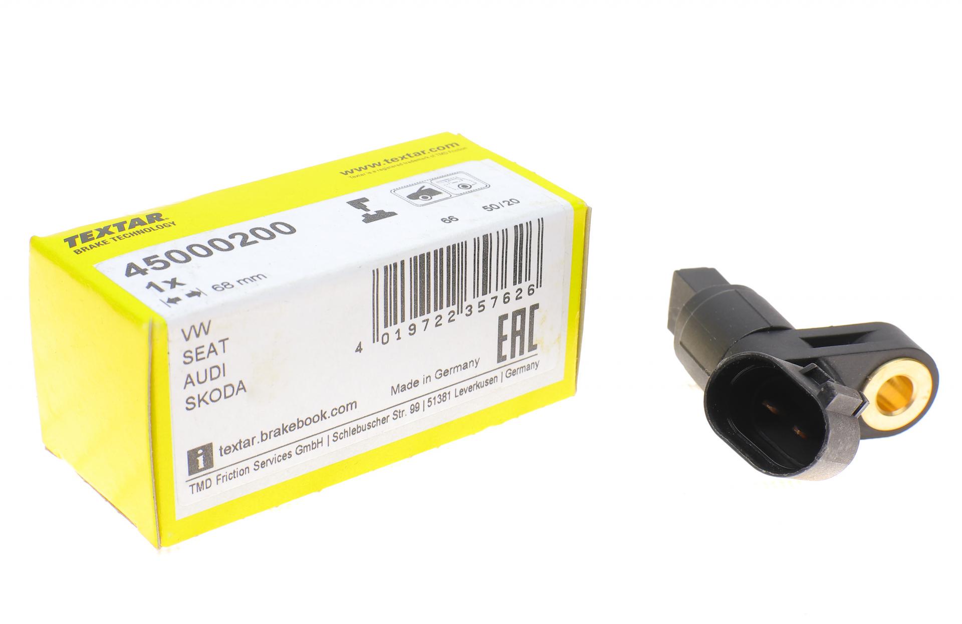 Датчик ABS передній VW Caddy II/III 1,4/1,6/1,9TDi 95-04 R (45000200) Датчик ABS передній VW Caddy II/III 1,4/1,6/1,9TDi 95-04 R (45000200)