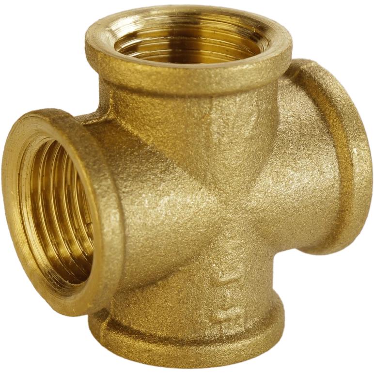 Хрестовина VA 000021287 латунь внутрішня-внутрішня-внутрішня-внутрішня 1/2" (161063)