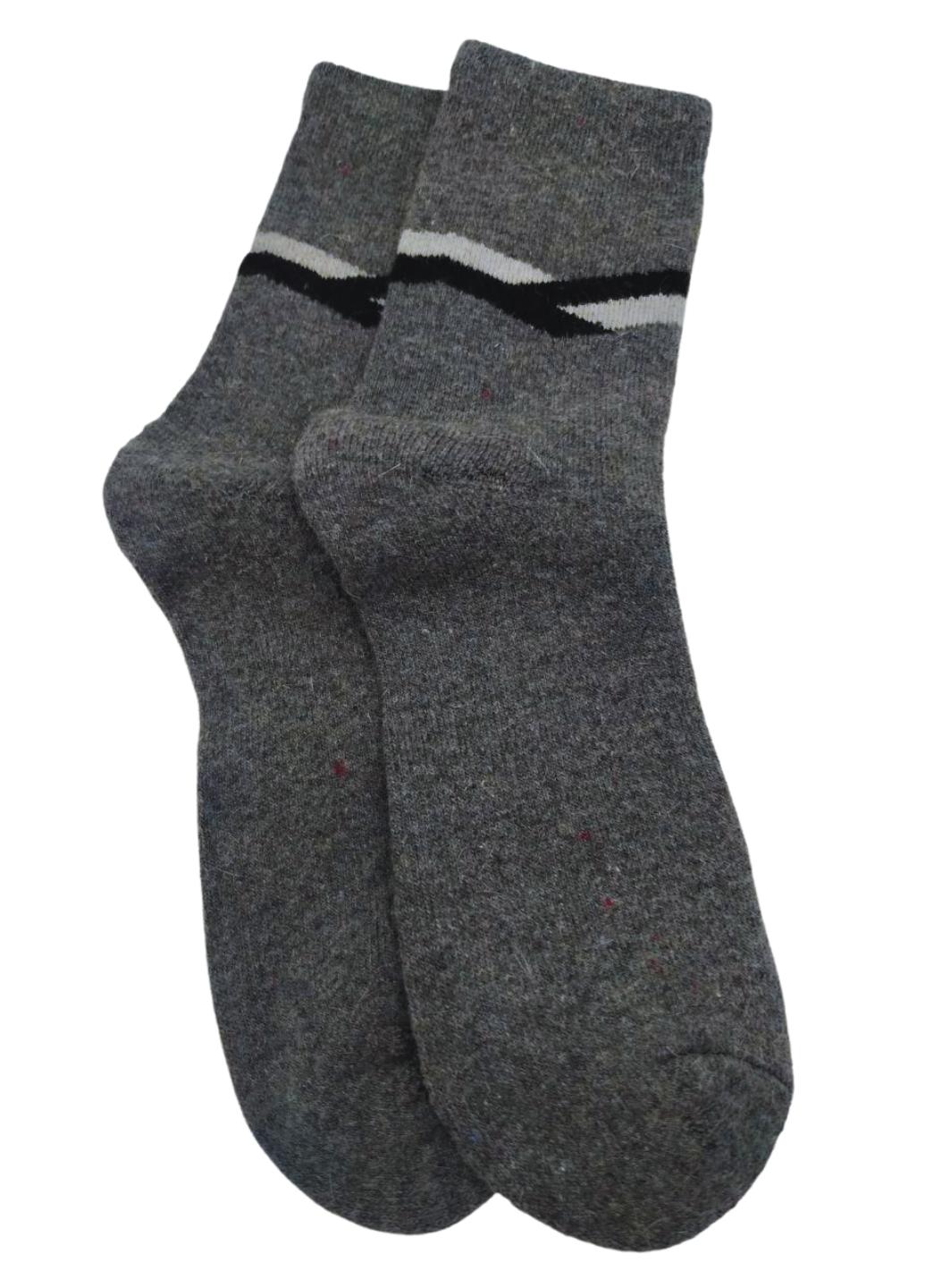 Носки мужские теплые с собачьей вовой Корона Real Warmth 946-01 р. 41-47 1 шт. Темно-серый (12562228)