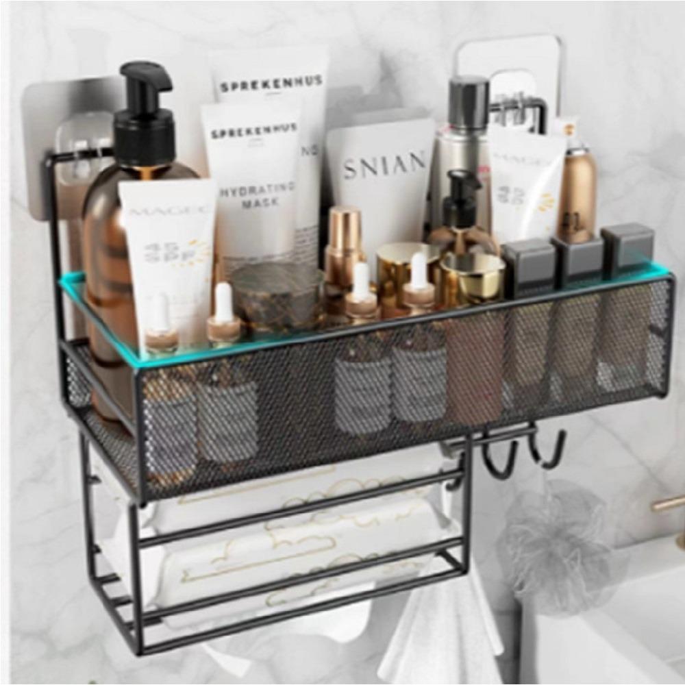 Полка с держателем настенная 3 г 36х15х27 см (M50239-M M) - фото 2 Полка с держателем настенная 3 г 36х15х27 см (M50239-M M) - фото 2