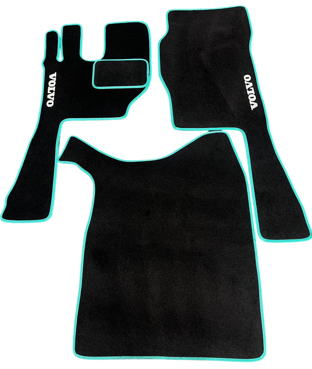 Килимки в салон ворсові для Volvo FH 12-16 вантажівка 1998-2008 5 шт. Чорний (27327318)