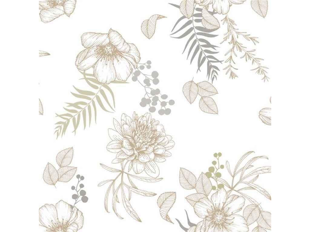 Клеенка Dariana ES0804-1TM силиконовая 1,35х30 м (1086991)