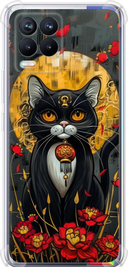 Чехол на Realme 8 China Cat (6134sp-2303-42517)