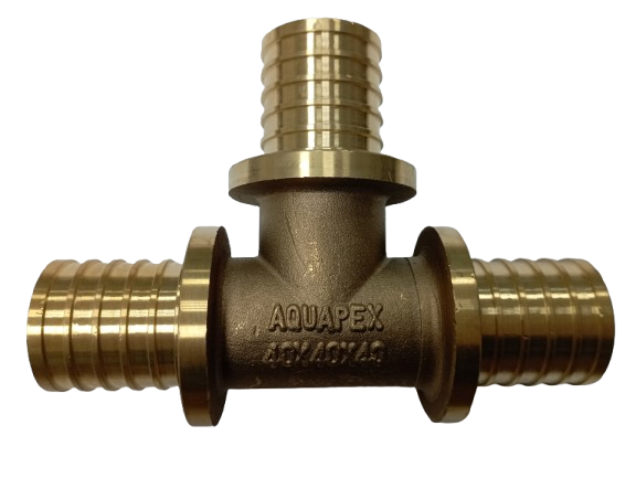 Трійник рівнопрохідний AQUAPEX 011006 40 мм