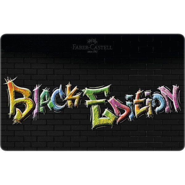 Набор цветных карандашей Faber-Castell Black Edition металлический 36 цветов пенал Черное дерево (116437) Набор цветных карандашей Faber-Castell Black Edition металлический 36 цветов пенал Черное дерево (116437)