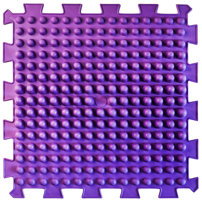 Развивающий коврик массажный Ortek Башни 1 эл. 26x26 см (OR00001475)