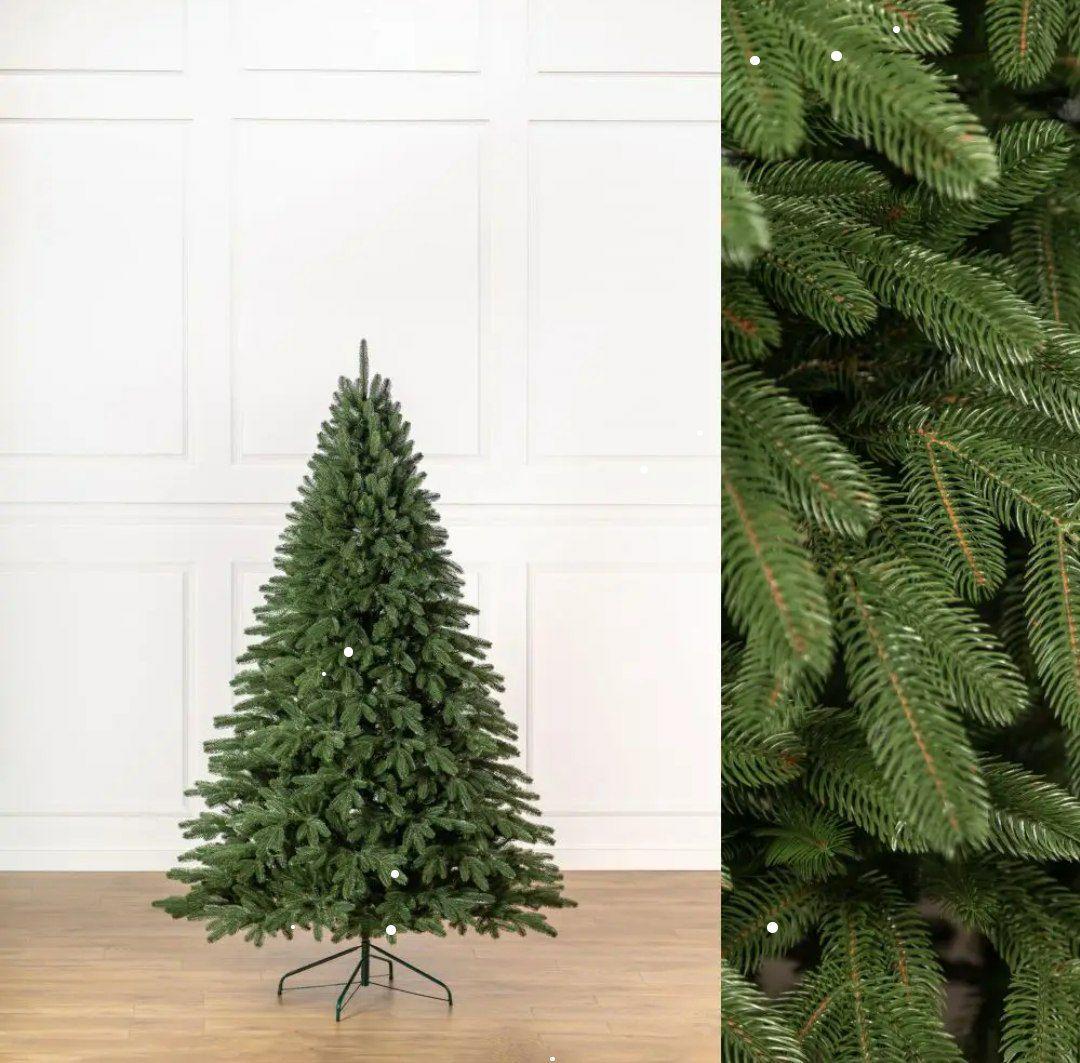 Штучна ялинка лита Лапландська з металевою підставкою 2,10 м Зелений (NYT15141) - фото 1 Штучна ялинка лита Лапландська з металевою підставкою 2,10 м Зелений (NYT15141) - фото 1