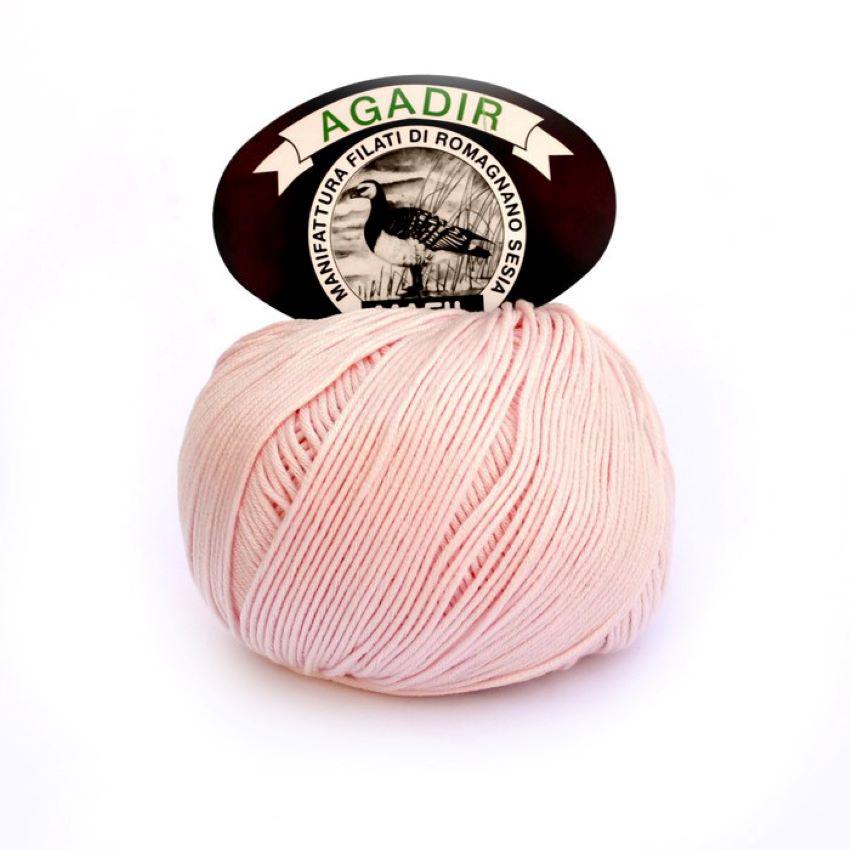 Пряжа Mafil Agadir 92 rosa baby Розовый (7030)