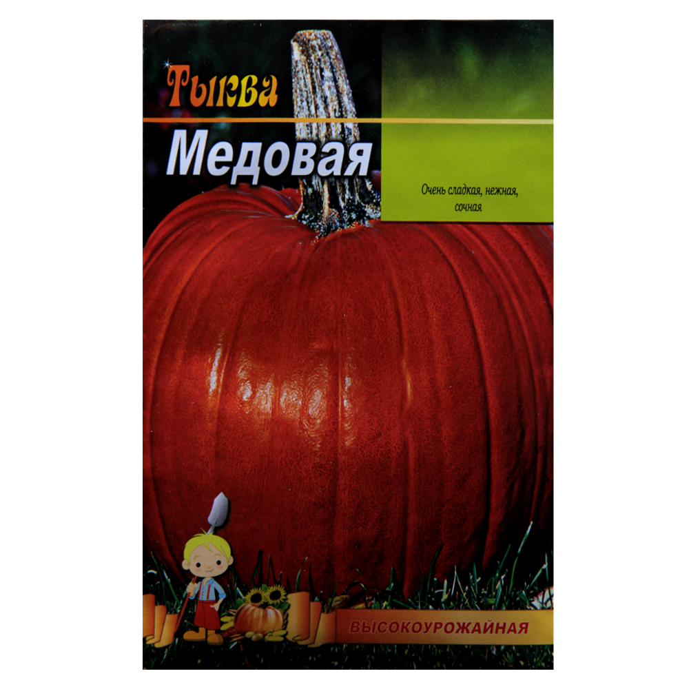 Семена тыквы Медовая круглая ранняя 10 г (24128)