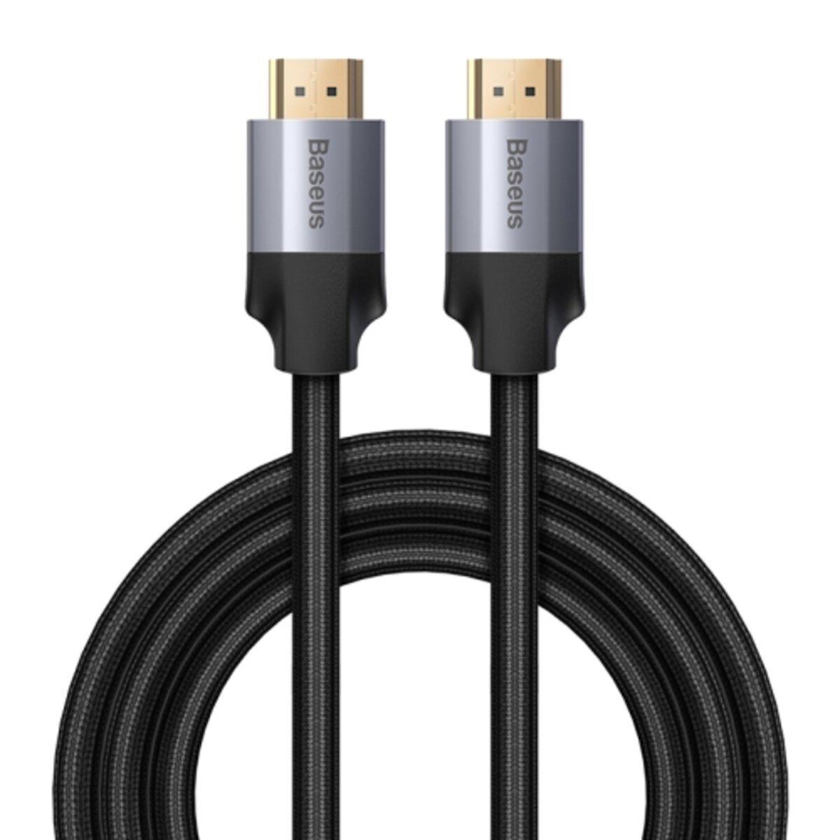 Кабель Baseus Enjoyment Series 4KHD Male To 4KHD Male Adapter Cable 2 м Dark gray