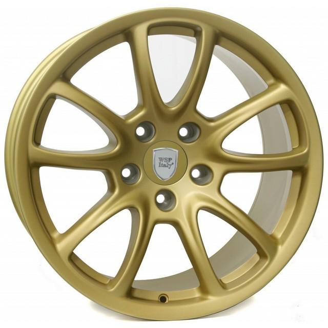 Литые диски WSP Italy Porsche W1052 Corsair 8,5x19 5x130 ET53 DIA71,6 Gold