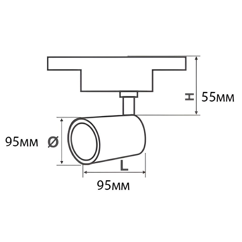 Светильник трековый LED Lemanso 20W 1400LM 6500K Белый (LM559-20) - фото 4 Светильник трековый LED Lemanso 20W 1400LM 6500K Белый (LM559-20) - фото 4