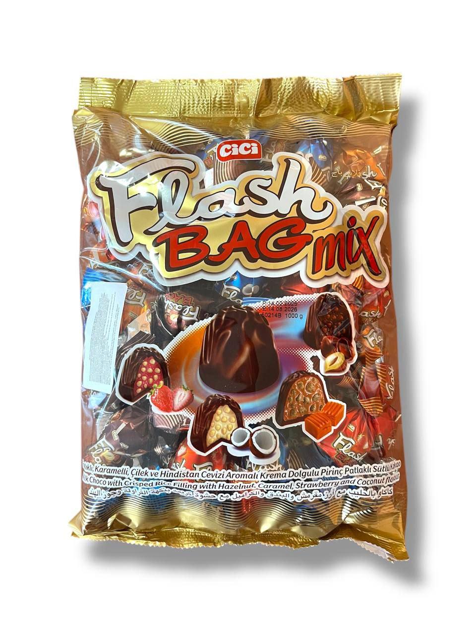 Конфеты шоколадные Cici Flash Bag Mix с начинками Ассорти 1 кг (00000006391) Конфеты шоколадные Cici Flash Bag Mix с начинками Ассорти 1 кг (00000006391)